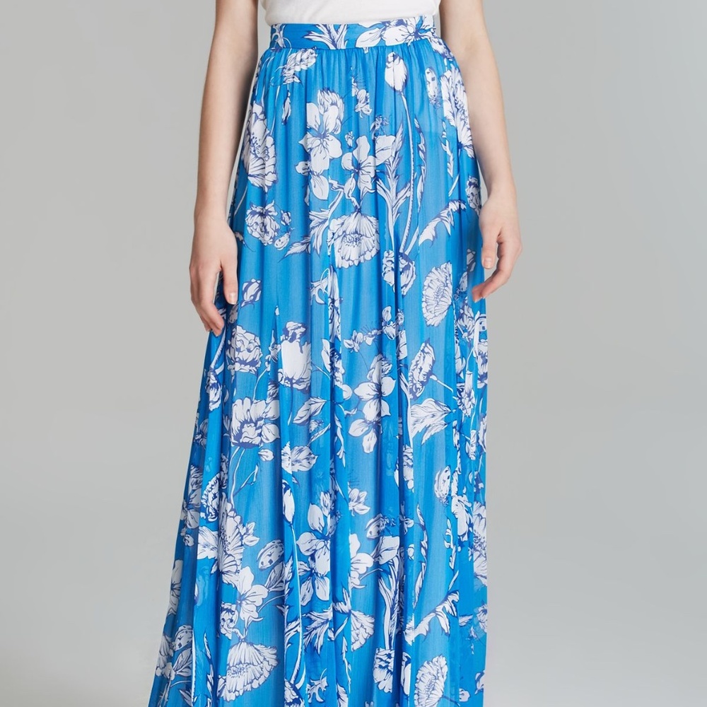 Alice + Olivia floral Maxi Skirt